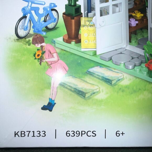 Dream Cottage Legos flower shop 639pcs - Picture 4 of 4